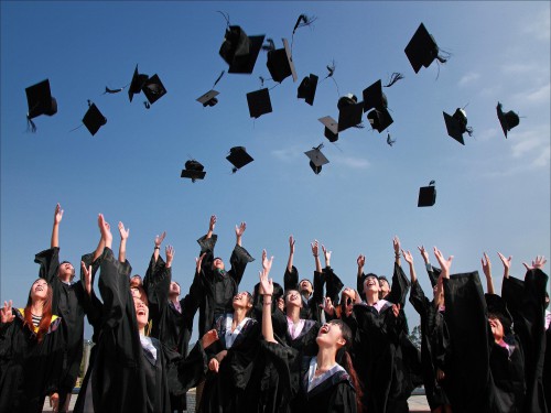 corona di laurea colori