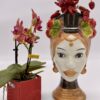 Vaso faccia grande bianca Sicily